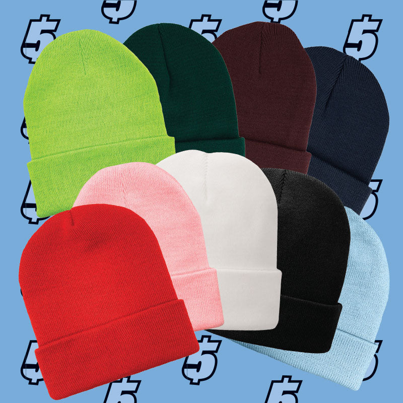 Unisex Cuffed Beanie - Fashion Accessory for Winter