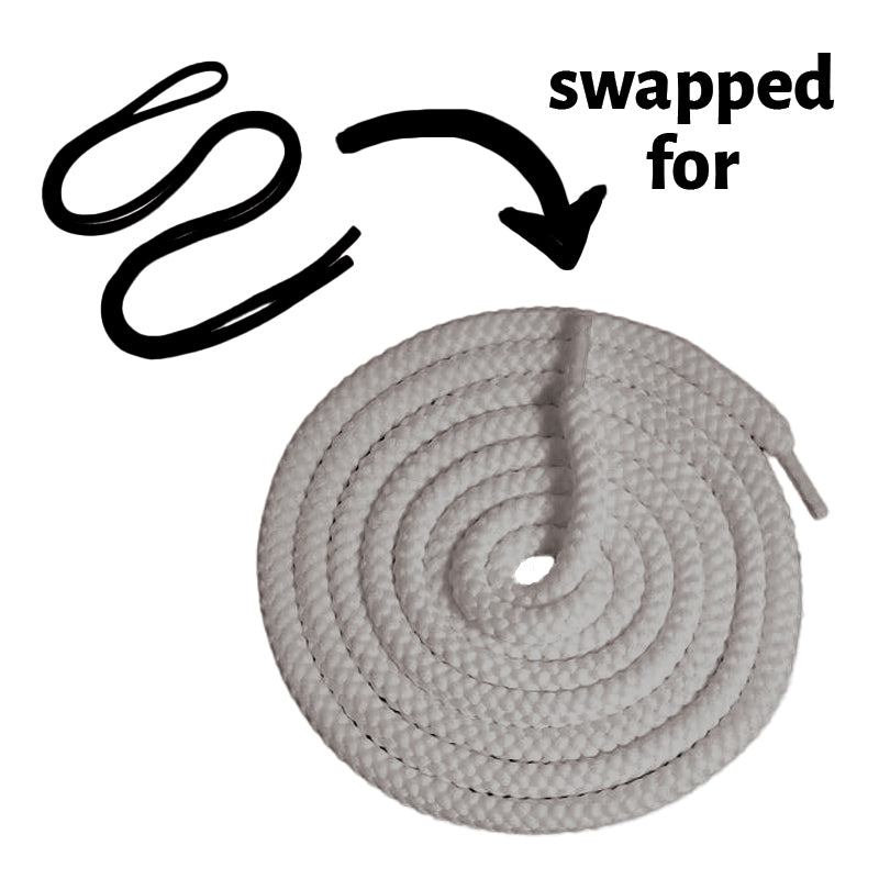 Hoodie String Swap- Customize your hoodies with swapped colored strings