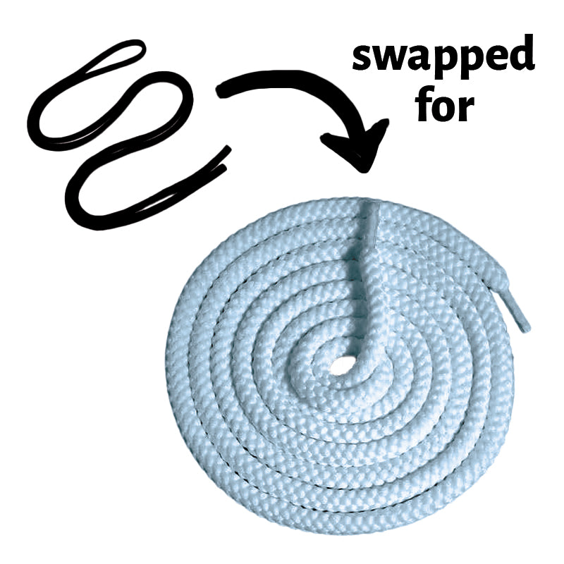 Hoodie String Swap- Customize your hoodies with swapped colored strings