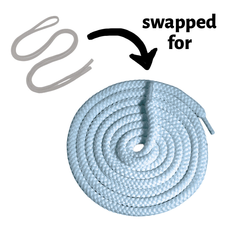 Hoodie String Swap- Customize your hoodies with swapped colored strings
