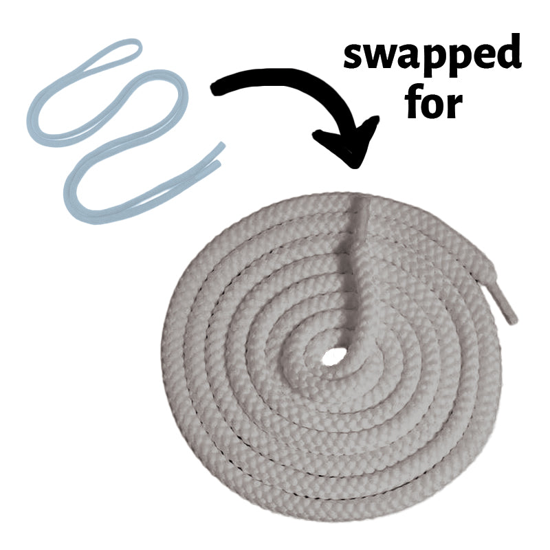 Hoodie String Swap- Customize your hoodies with swapped colored strings
